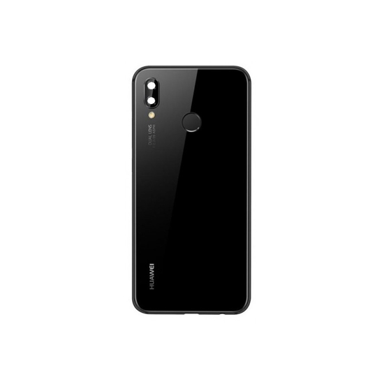 BACK COVER WITH CAMERA LENS PLUS FINGERPRINT FLEX HUAWEI NOVA 3 BLACK